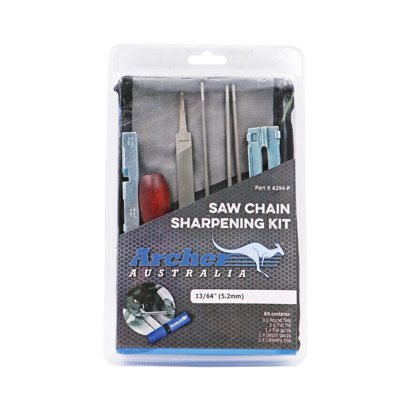 Archer Sharpening Kit – 13/64″, Roll Up Pouch