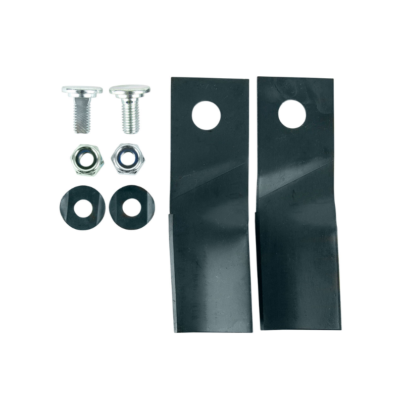 19 Inch Rear Catcher Blade and Bolt Set for Honda Buffalo Mowers BNC7655
