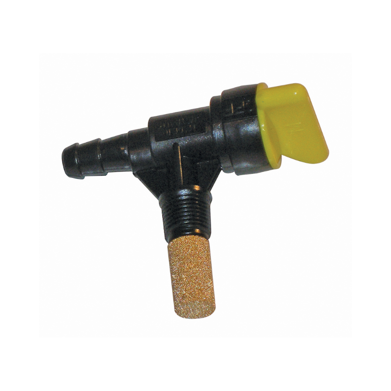 Fuel Shut-Off Valve - 1/4" Line with Threaded Filter