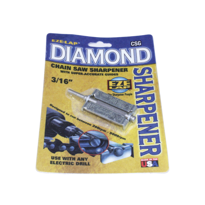 Eze-Lap Diamond Grinding Stone – 3/16″ – With Guide