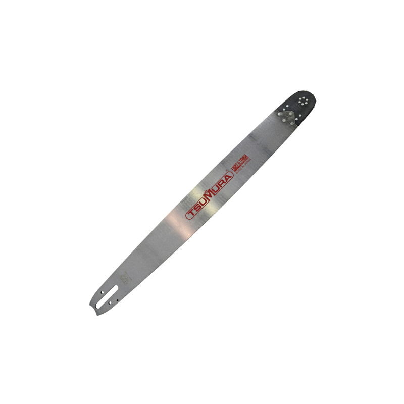 Tsumura Chainsaw Bar – 25″, .404″, .063″, Premium Sprocket Tip (233PV5). D025