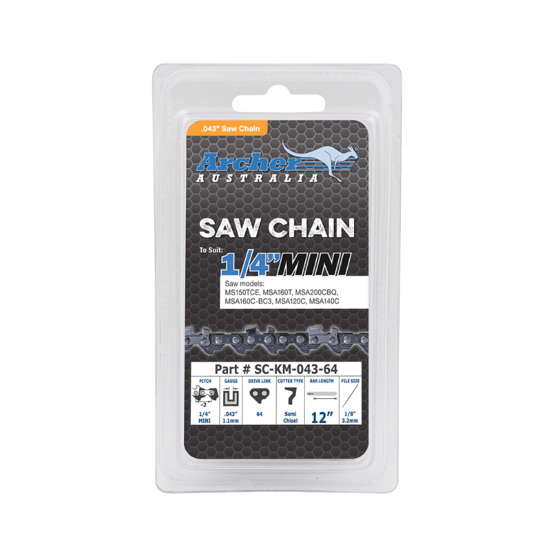 Chain Loop Semi Chisel - 1/4 Mini, .043, 28DL