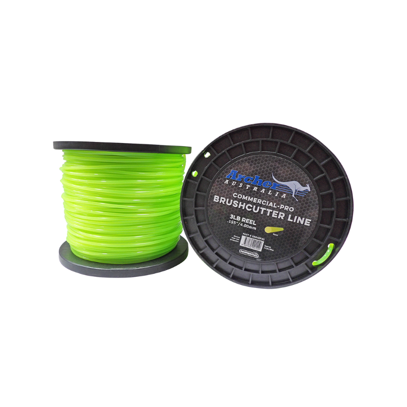 Archer Commercial-Pro Round Nylon Line – 3.00mm/.120″ – 3lb Reel