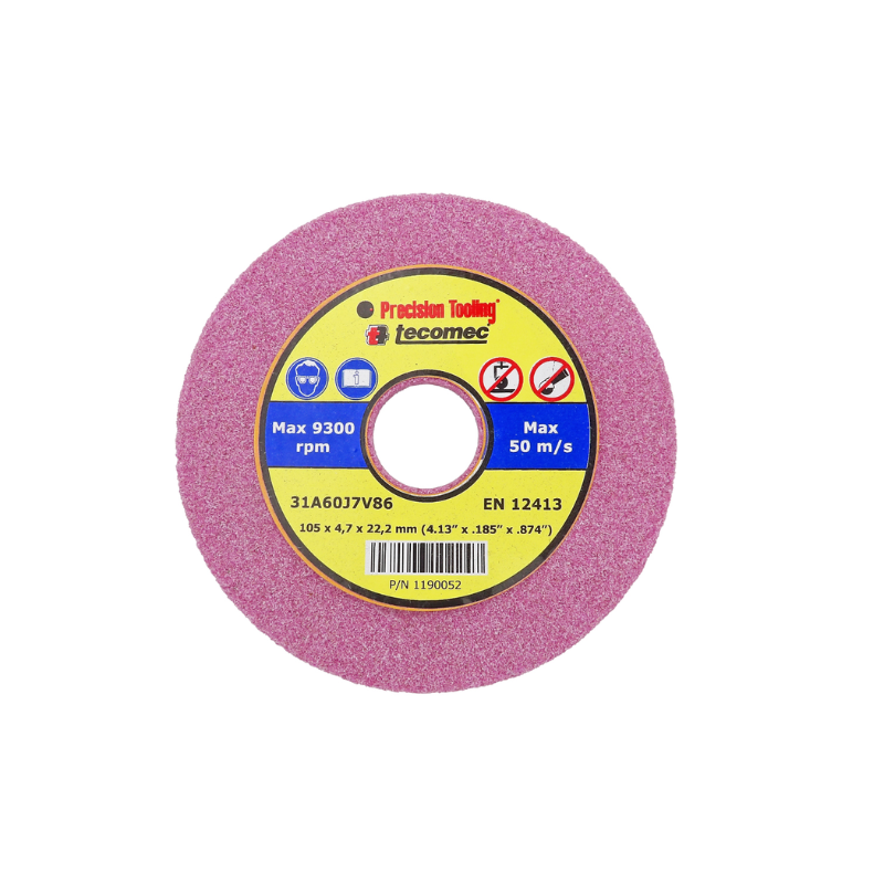 Jak Max Tecomec Grinding Wheel – 3/8″-.404″, 105x22x4.7mm