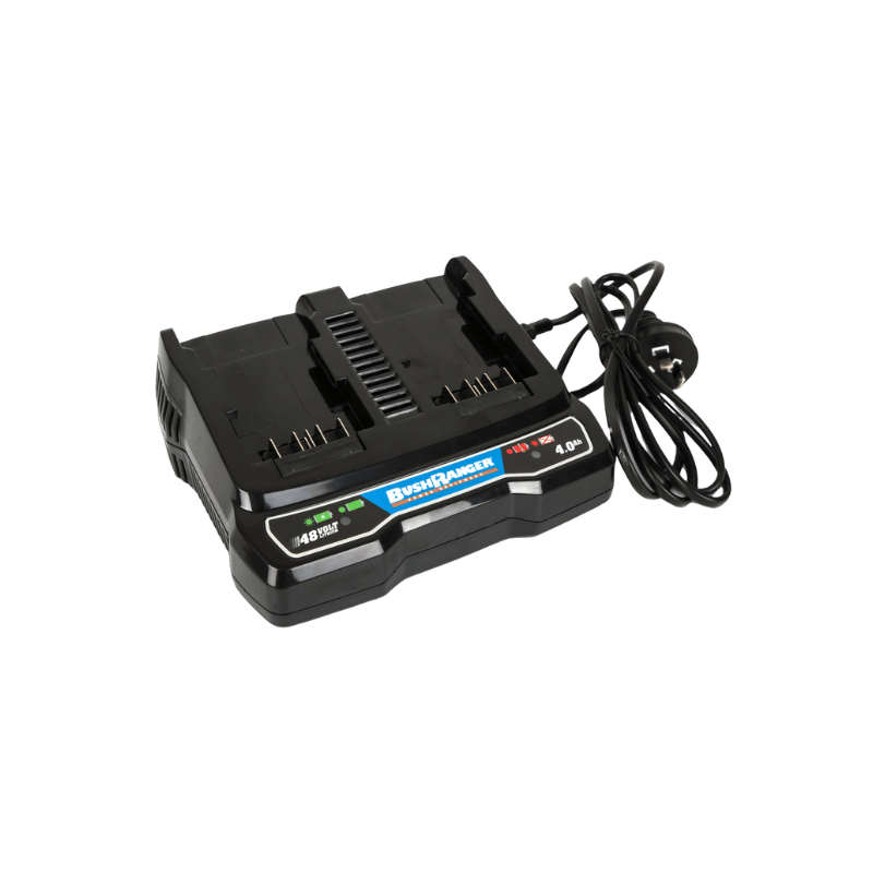 Bushranger 48v 4A Twin Port Fast Charger BRA48C2