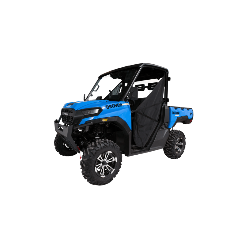 Bushranger Drover UTV Top Of The Range Multi Terrain Work Vehicle With Winch, Windshields & Roof BRUDROVER