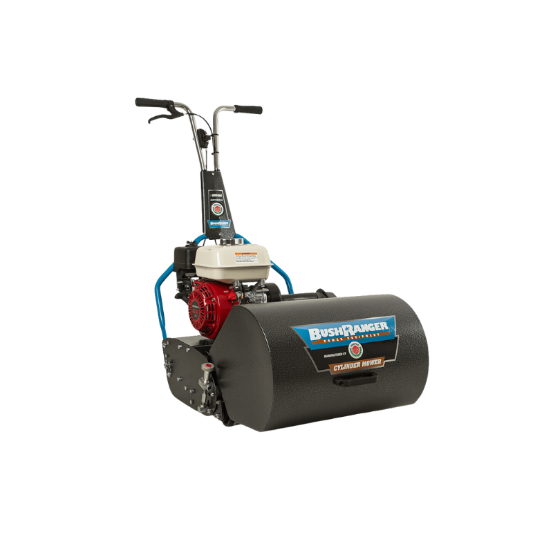 Bushranger Protea 12 Blade Low Cut Smooth, 20" (510 mm) Cut, Greens Cylinder Reel Mower Fitted With a Honda 5 hp Engine and Click Adjusters BRUSI510GC