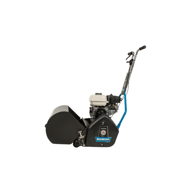 Bushranger Protea 12 Blade Low Cut Smooth, 20" (510 mm) Cut, Greens Cylinder Reel Mower Fitted With a Honda 5 hp Engine and Click Adjusters BRUSI510GC