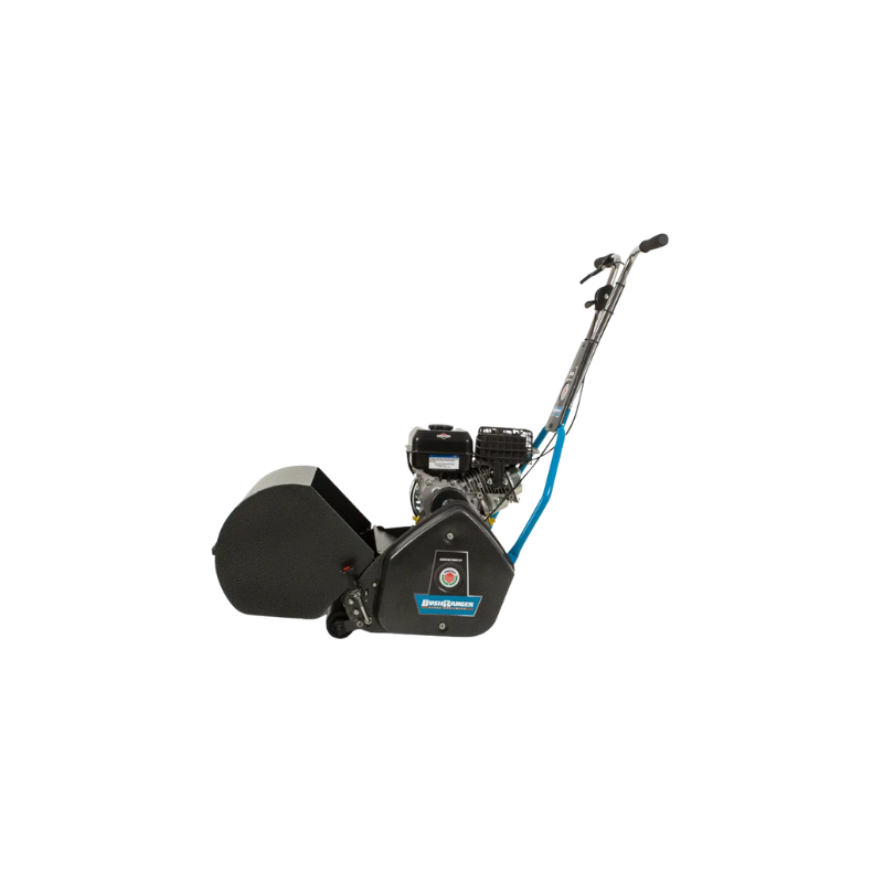 Bushranger Protea 6 Blade HC Rubber, 14" (355 mm) Cut, Cylinder Reel Mower Fitted With A Briggs & Stratton 4 hp Engine BRUSI355