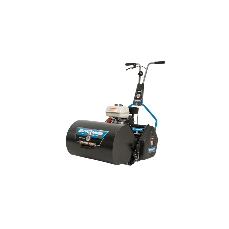 Bushranger Protea  9 Blade HC Rubber, 20" (510 mm) Cut, Cylinder Reel Mower Fitted With a Honda 5 hp Engine BRUSI510