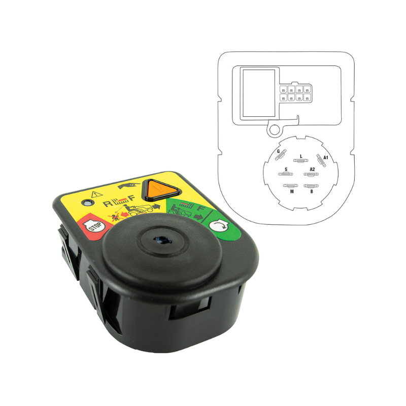 Cub Cadet, Massey Ferguson, Masport, MTD, Rover, Troy Bilt Ignition Switch & Module SWT8310