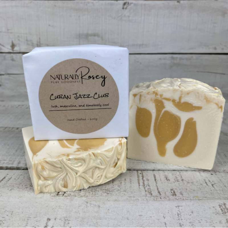 Cuban Jazz Club Natural Soap Handmade In WA