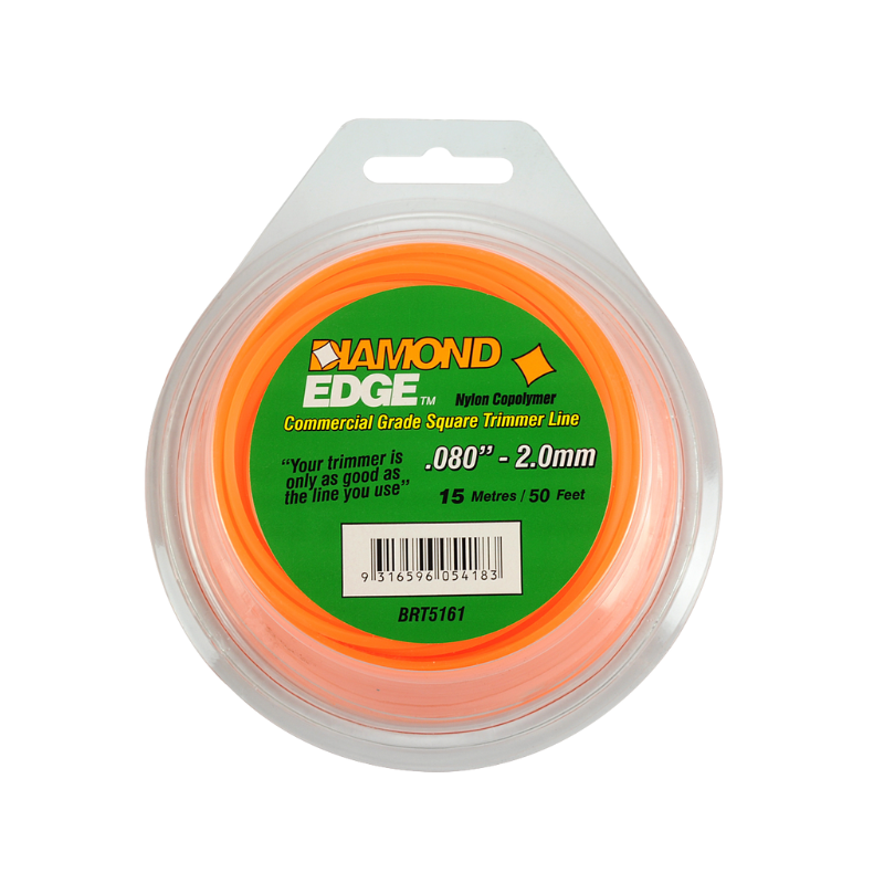 Diamond Edge 2.0 mm (.080”) Teardrop Trimmer Line 15 m BRT5161