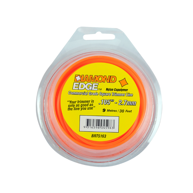 Diamond Edge 2.7 mm Teardrop Trimmer Line 9 m BRT5163