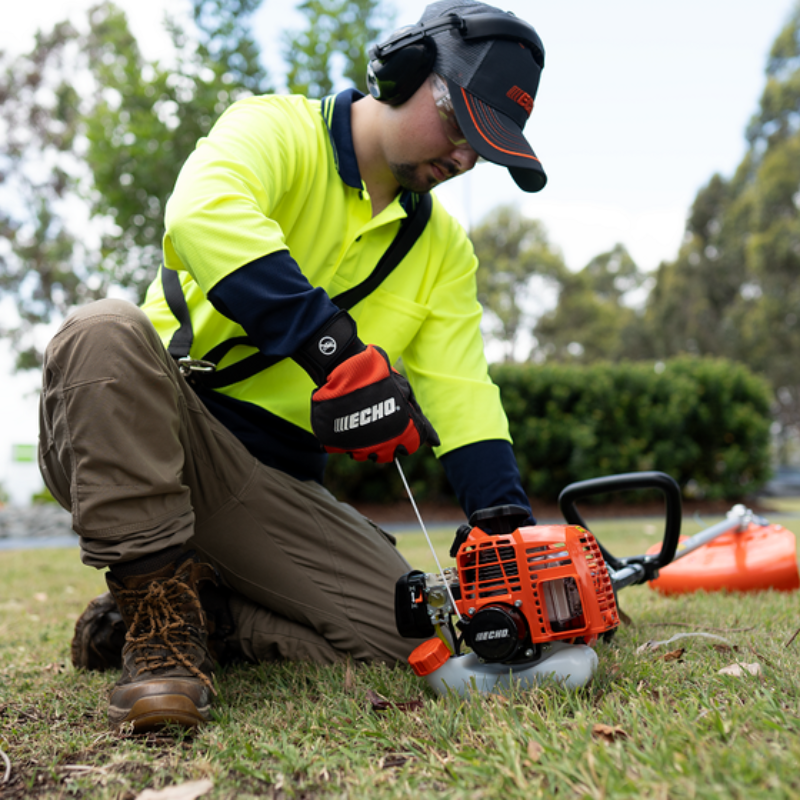 ECHO 21.2cc 2-Stroke Straight Shaft Grass Trimmer with High Torque Gearbox SRM-237TES/L