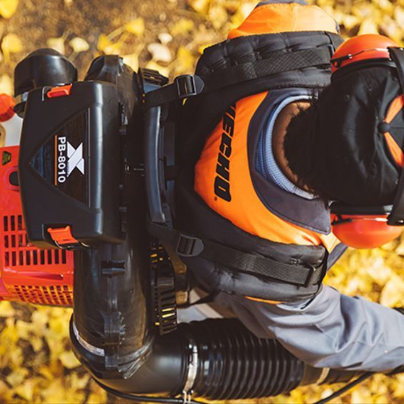 ECHO Backpack Blower 79.9cc 4.2kW 44.4N Blowing Force PB-8010