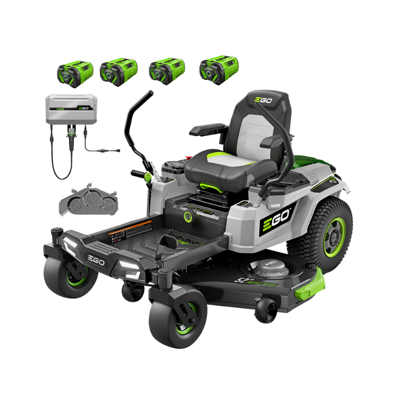 EGO POWER+ 56 V 107 cm (42″) E‑Steer™ Zero‑Turn Ride‑On Mower Kit ZT5205E-L