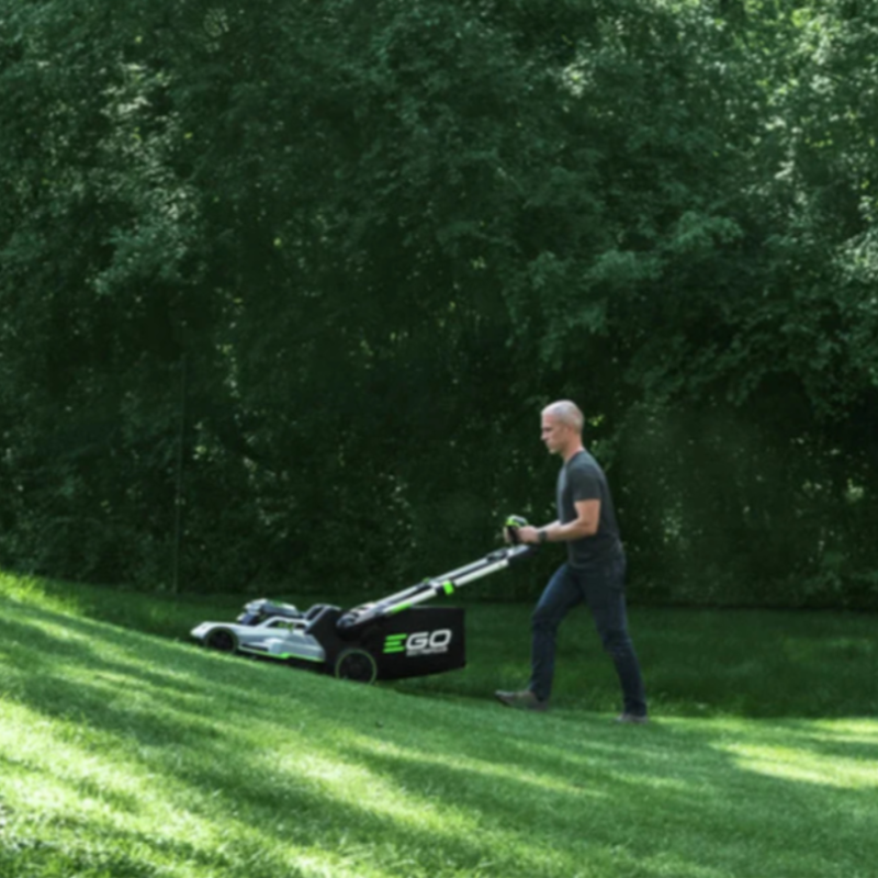 EGO POWER+ 56V 52cm Brushless Self-Propelled Lawn Mower KIT Includes 7.5Ah Battery & Rapid Charger LM2112E-SP