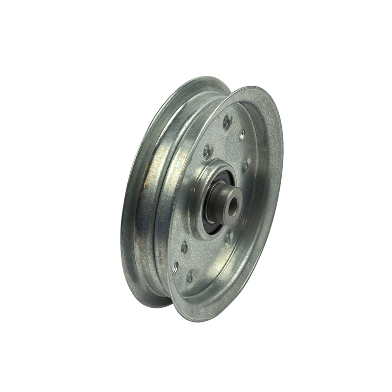 Flat Idler Pulley Steel with Flange (A 4-7/8") for Cub Cadet, MTD, Yardman & White Mowers Replaces OEM 756-04129 PUL7656