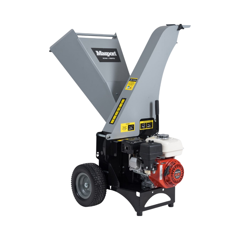 Masport 196cc Petrol MC900 Chipper with Honda GX200 Engine and Three Chipping Blades BIO2033