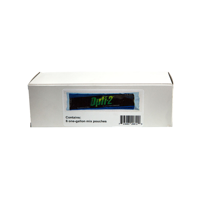 OPTI-2 Two-Stroke Engine Oil 5 L Mix Pouch (Pro Tube, 6 Pack) LUB8673