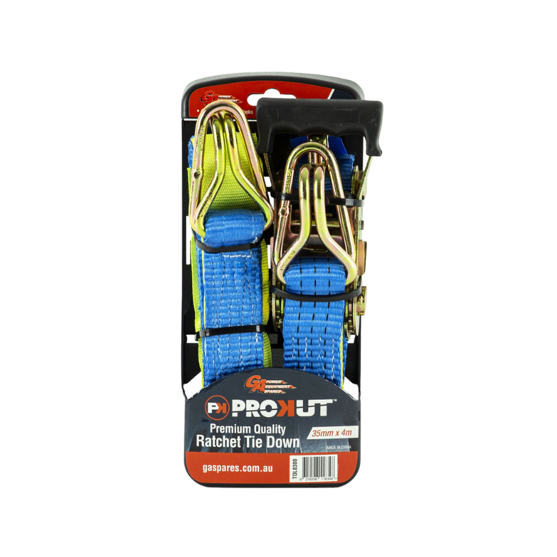 PROKUT Ratchet Tie Down Strap 1500 kg Lashing Capacity TOL8300