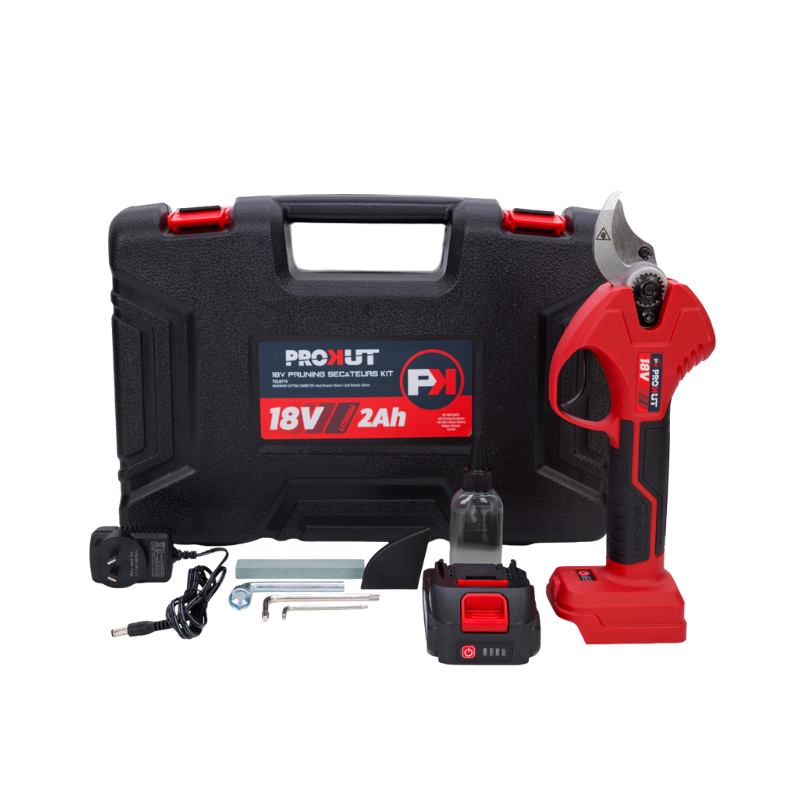 Prokut 18 V Battery Pruning Secateurs Kit TOL8774
