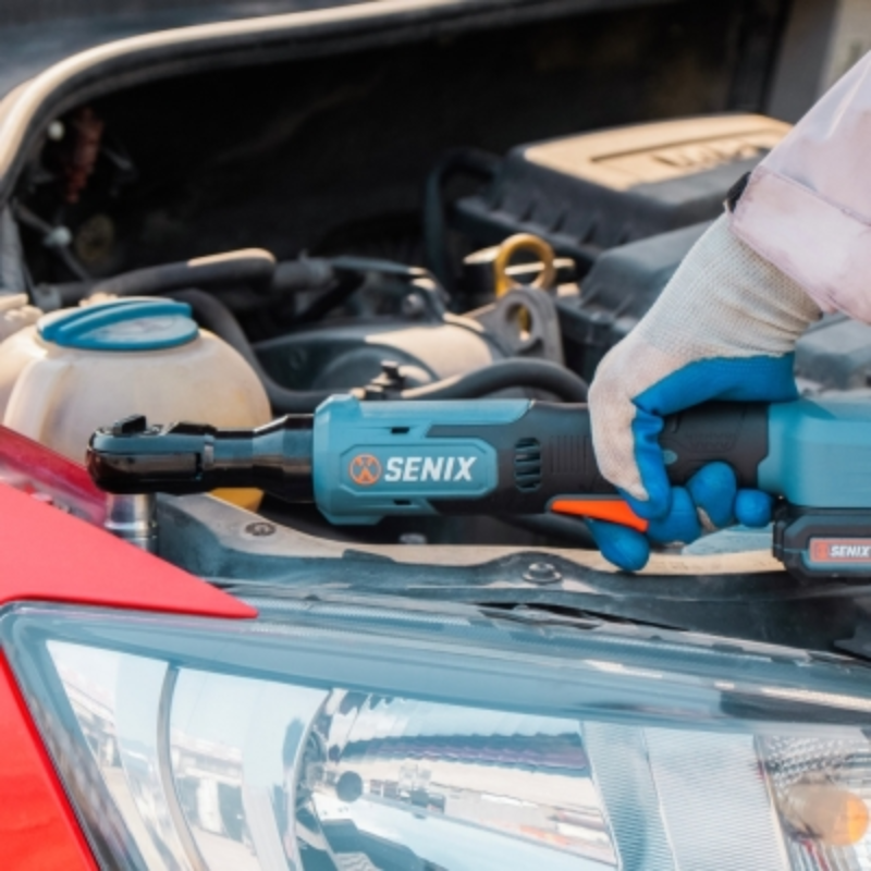 SENIX X2 18V 1/2 Inch 75Nm Brushless Ratchet Kit PDWX2-M13-EU