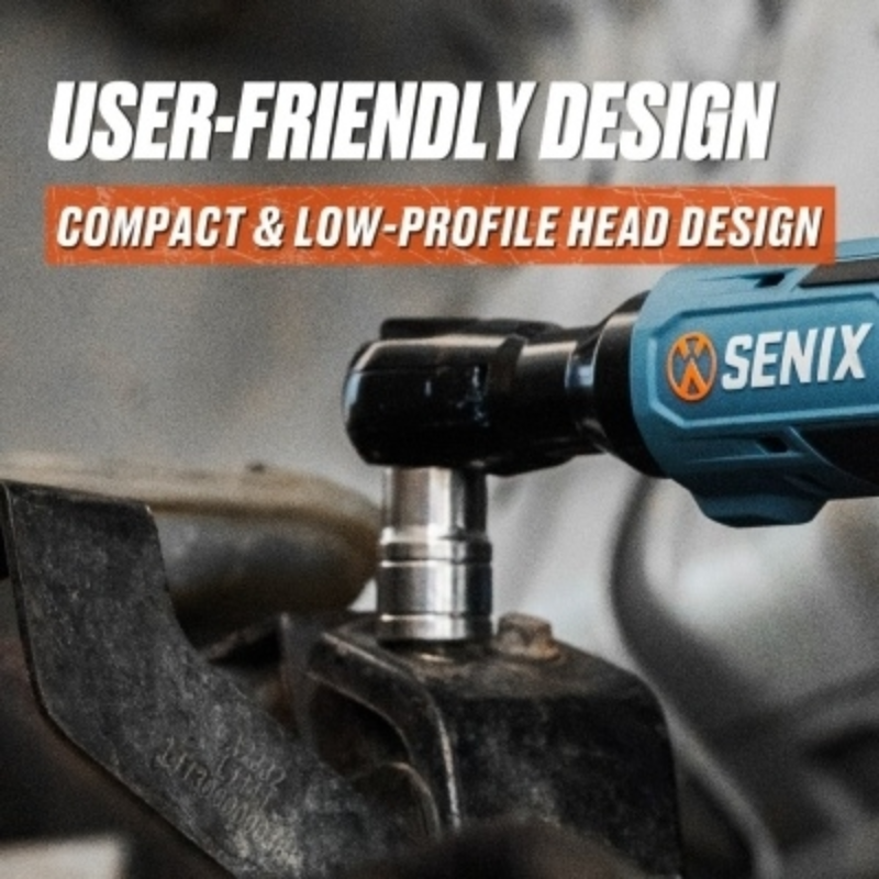 SENIX X2 18V 1/2 Inch 75Nm Brushless Ratchet Kit PDWX2-M13-EU