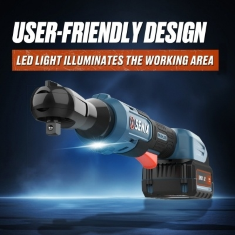 SENIX X2 18V 1/2 Inch 75Nm Brushless Ratchet Skin PDWX2-M13-EU-0