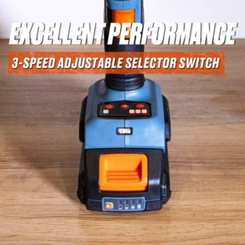 SENIX X2 18V 1/2 Inch Brushless Mid-Torque Impact Wrench Skin PDWX2-M7-EU-0