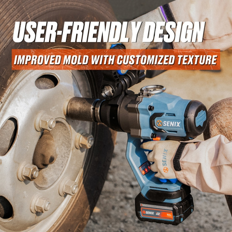 SENIX X2 18V 1 Inch 2000Nm Brushless Impact Wrench Kit PDWX2-M6-EU