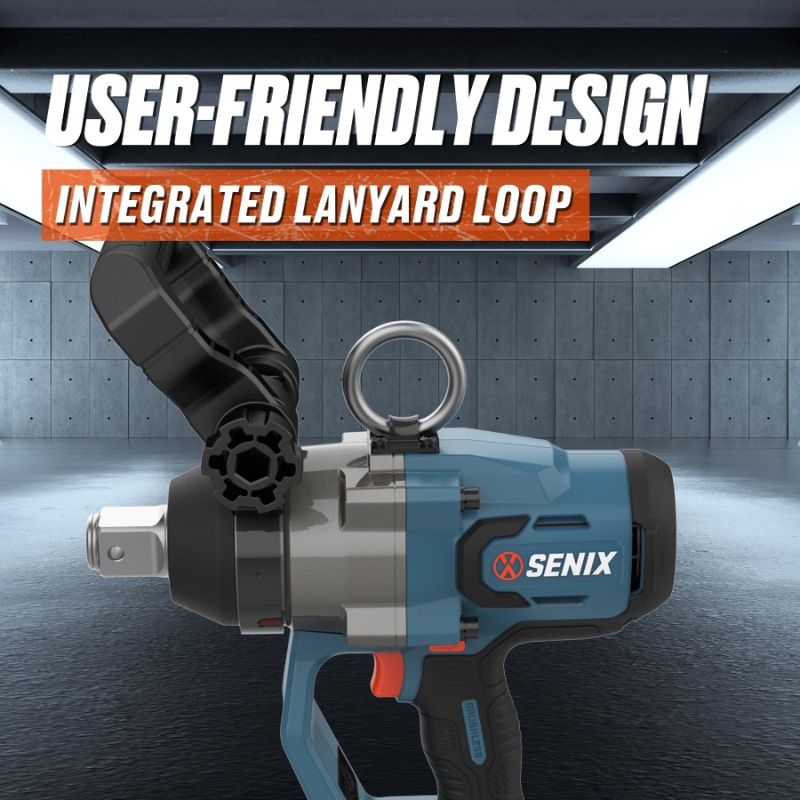 SENIX X2 18V 1 Inch 2000Nm Brushless Impact Wrench Kit PDWX2-M6-EU