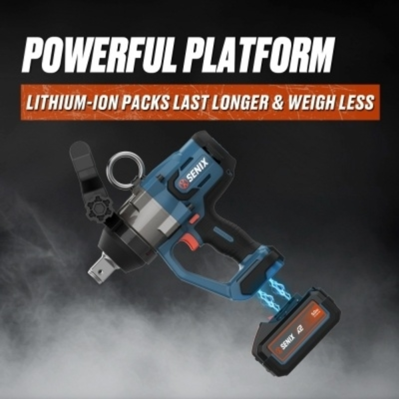 SENIX X2 18V 1 Inch 2000Nm Brushless Impact Wrench Kit PDWX2-M6-EU