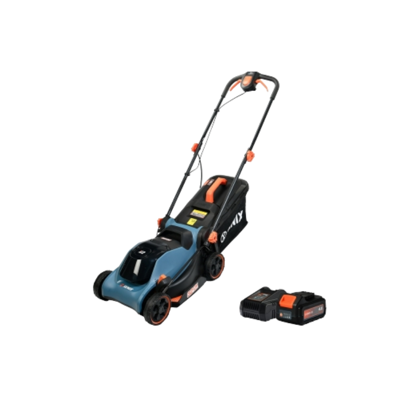 SENIX X2 18V 32cm (12 Inch) Lawn Mower Kit LPPX2-L-EU