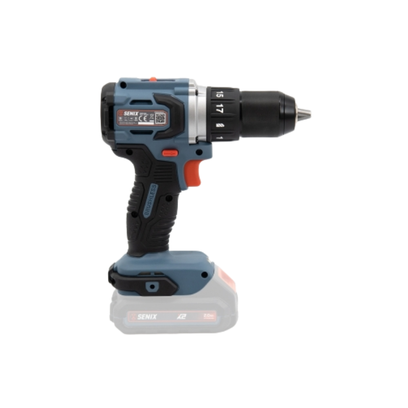 SENIX X2 18V Brushless 60Nm Drill Driver Skin Only PDDX2-M2-EU-0
