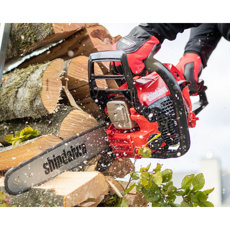 Shindaiwa 34.4cc 2-Stroke Chainsaw with Auto Choke and Soft Start 14 Inch 3/8 LP 341AC/35