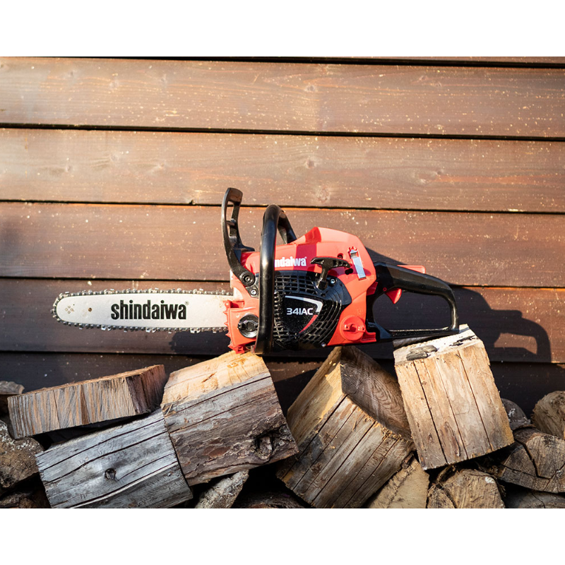 Shindaiwa 34.4cc 2-Stroke Chainsaw with Auto Choke and Soft Start 14 Inch 3/8 LP 341AC/35