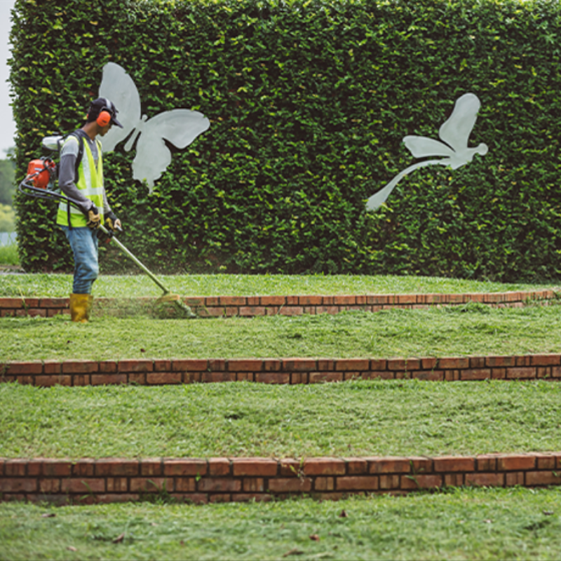 Shindaiwa 50.2cc Backpack Brush cutter 2-Stroke Soft Start Professional Use BP510S