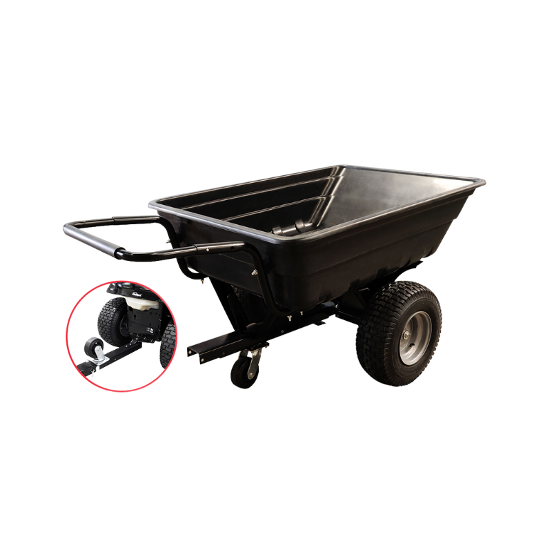 Trailer / Poly Garden Cart with Wide Wheels CRT7729