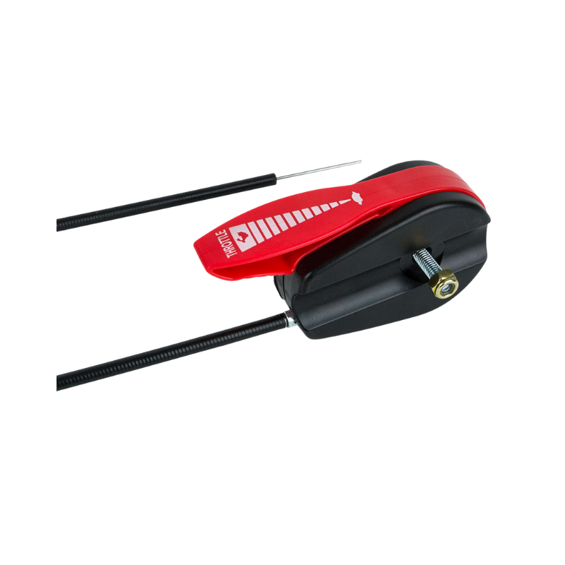 Universal Throttle Control and Cable with Bolt and Nyloc Nut  63 Inch Outer, 65 Inch Inner CAC8622