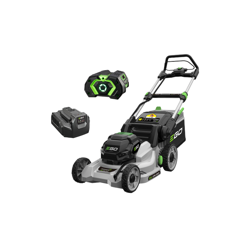 EGO POWER+ 56V 42cm Brushless Push Lawn Mower KIT Includes 5.0Ah Battery & Charger LM1703E