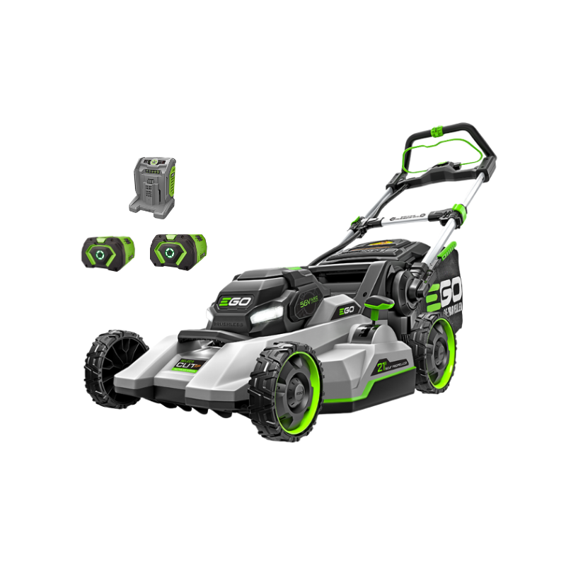 EGO POWER+ 56V 52cm Brushless Select Cut XP Self-Propelled Lawn Mower Kit ( Includes 2 X 10.0Ah Battery & Turbo Charger) LM2156E-SP-2