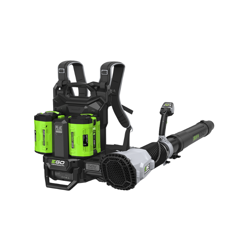 EGO POWER+ 56 V Commercial Backpack Blower Kit (2 × 10.0 Ah Batteries & Dual-Port Turbo Charger) LBPX8006‑2