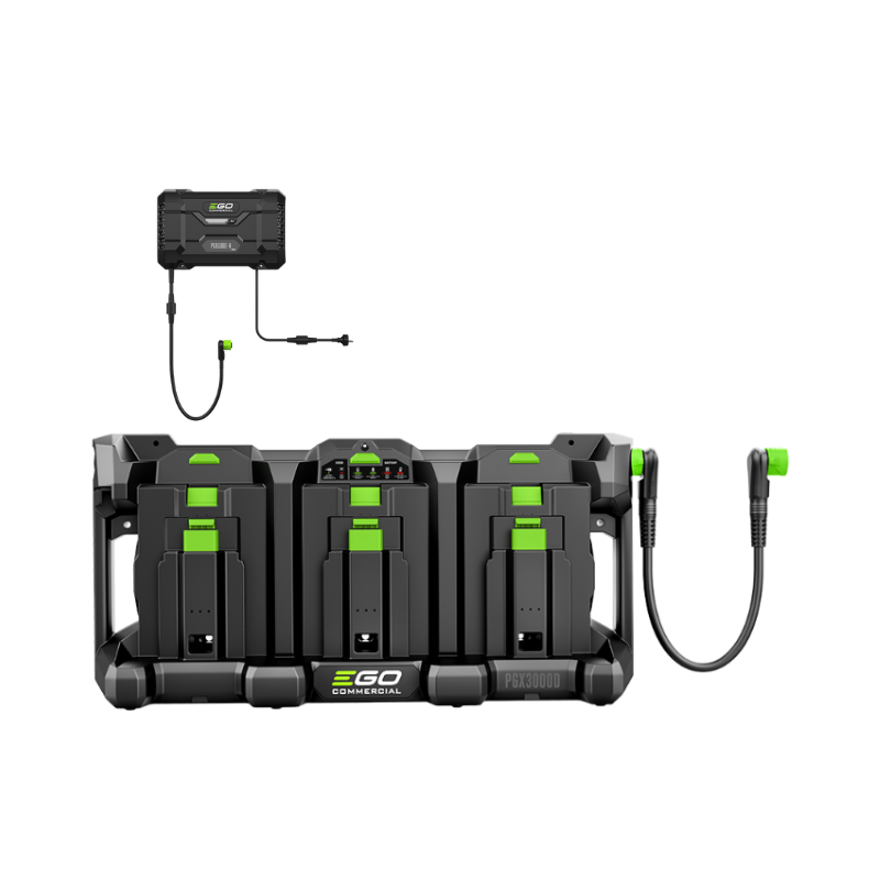 EGO POWER+ PGX™ 56 V Commercial 3‑Port Charging Dock PGX1603E‑H