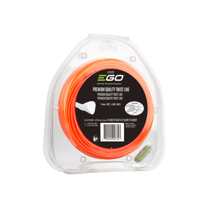 EGO Power+ 2.4 mm x 50 m Twisted Trimmer Line AL2450S