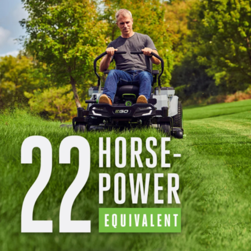 EGO POWER+ 107 cm (42") Z6 Zero‑Turn Riding Mower  Lap‑Bar ZT4204E‑L