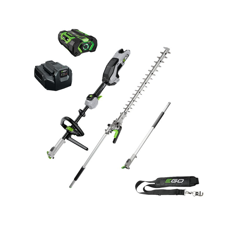 EGO Power+ 56V Brushless Multi-Tool Power Head with Carbon Fibre Shaft 2pce Attachment Kit MHT2021E-X