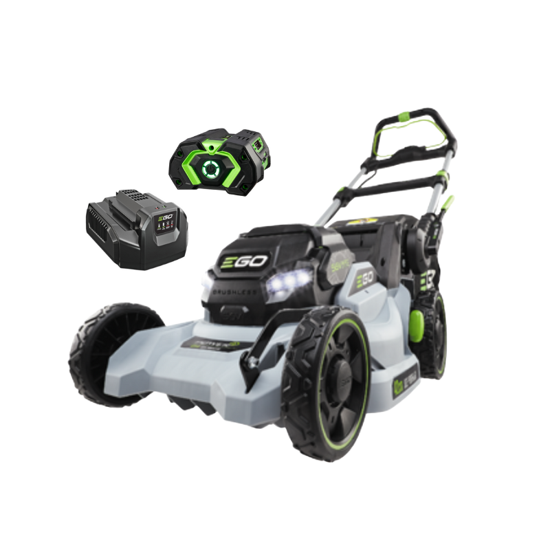 EGO POWER+ 56V 42cm Brushless Self-Propelled Lawn Mower KIT Includes 5.0Ah Battery & Charger LM1704E-SP