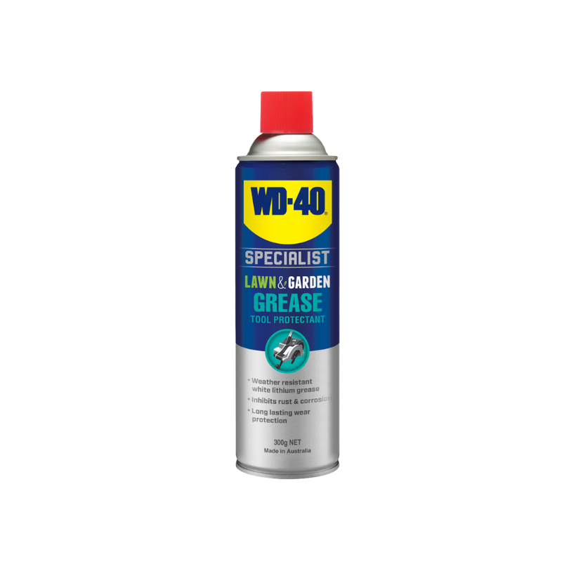 WD-40 Specialist Lawn & Garden Tool Protectant 300g Lithium Grease Aerosol Spray ADV8773